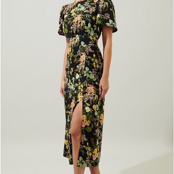 COPY - Floral midi dress 🌼🌸 - Picture 5 of 5